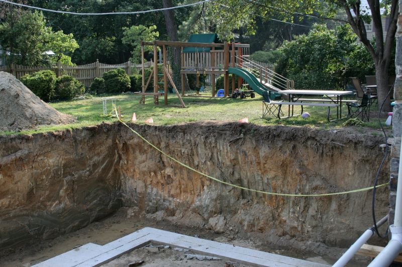 Completed Foundation Excavation