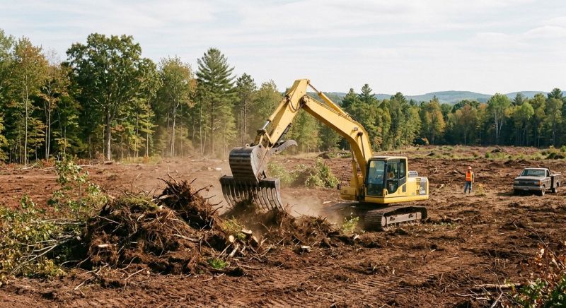Land Clearing in Marietta, GA